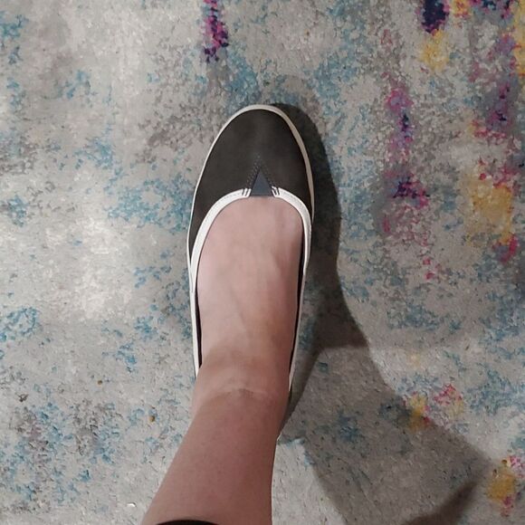 Tommy Bahama Genuine Leather Shoes in Grey Size 8 - Picture 13 of 14